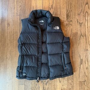The North Face Black Puffer Vest